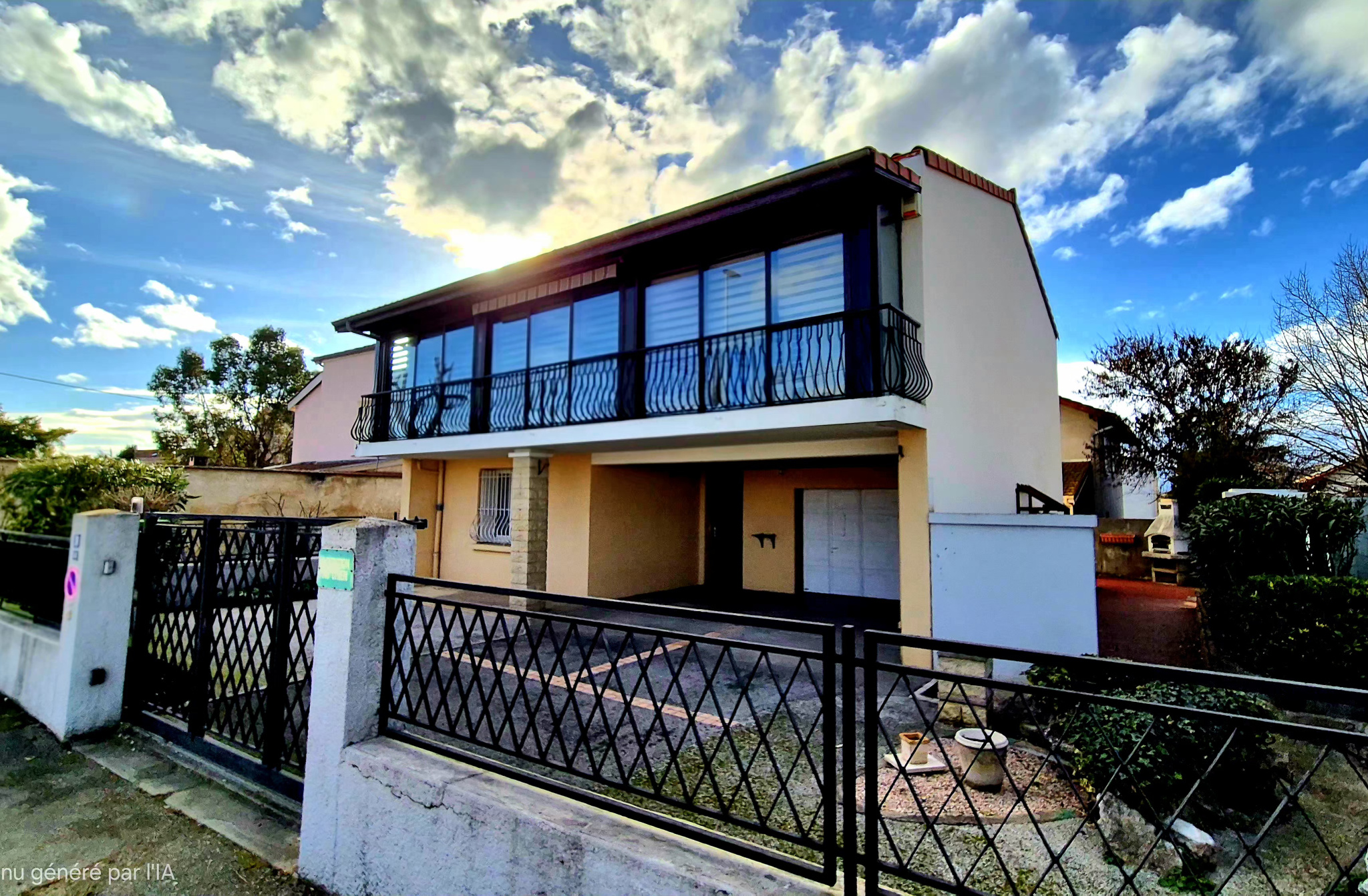Maison individuelle sur 2 niveaux de 121 m2 sur parcelle de 315 m2